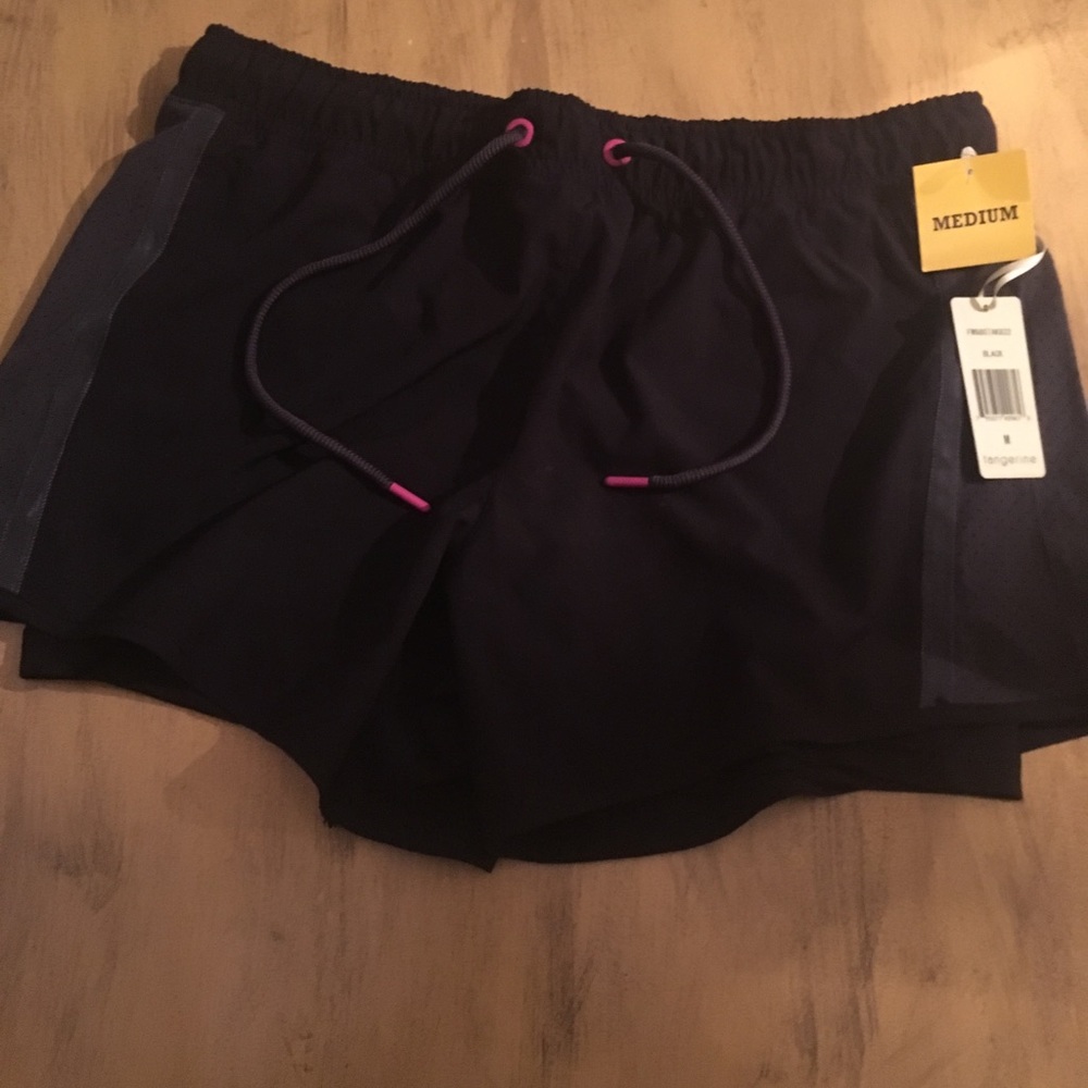 Tangerine Work out shorts!